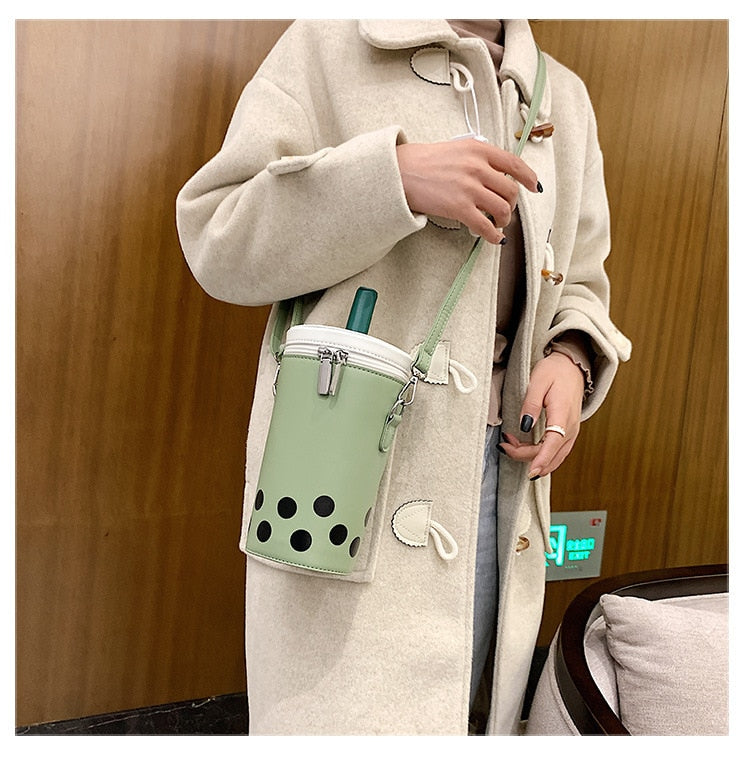 Boba Tea Shoulder Bag