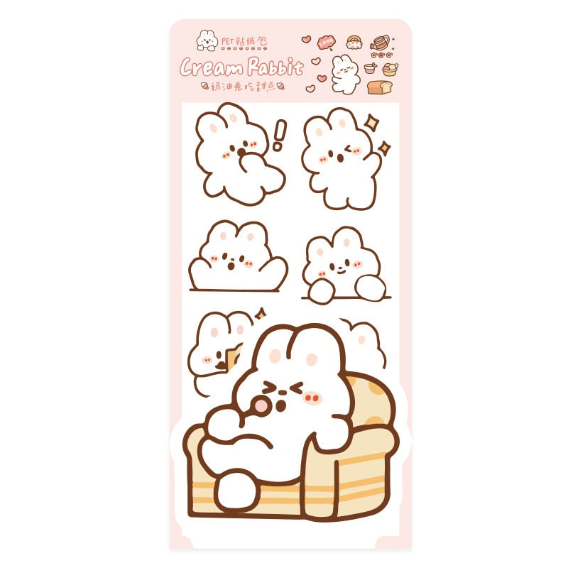 Bunny and Bear Stickers