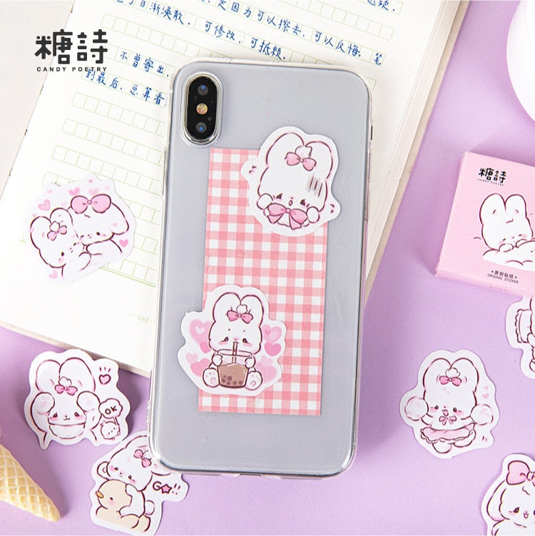 Cute Bunny Stickers