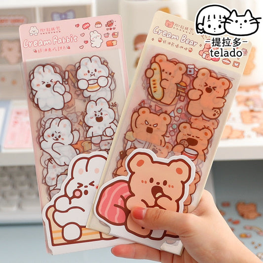 Bunny and Bear Stickers