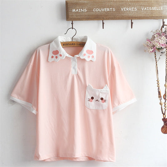 Casual Cat Top