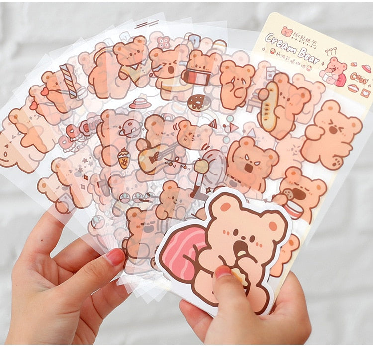 Bunny and Bear Stickers