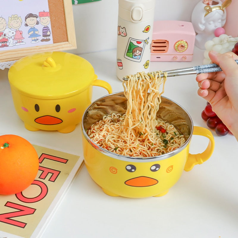 Duck Ramen Bowl With Lid