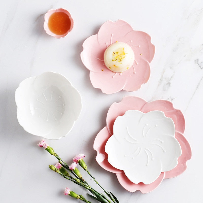 Cherry Blossom Dishes