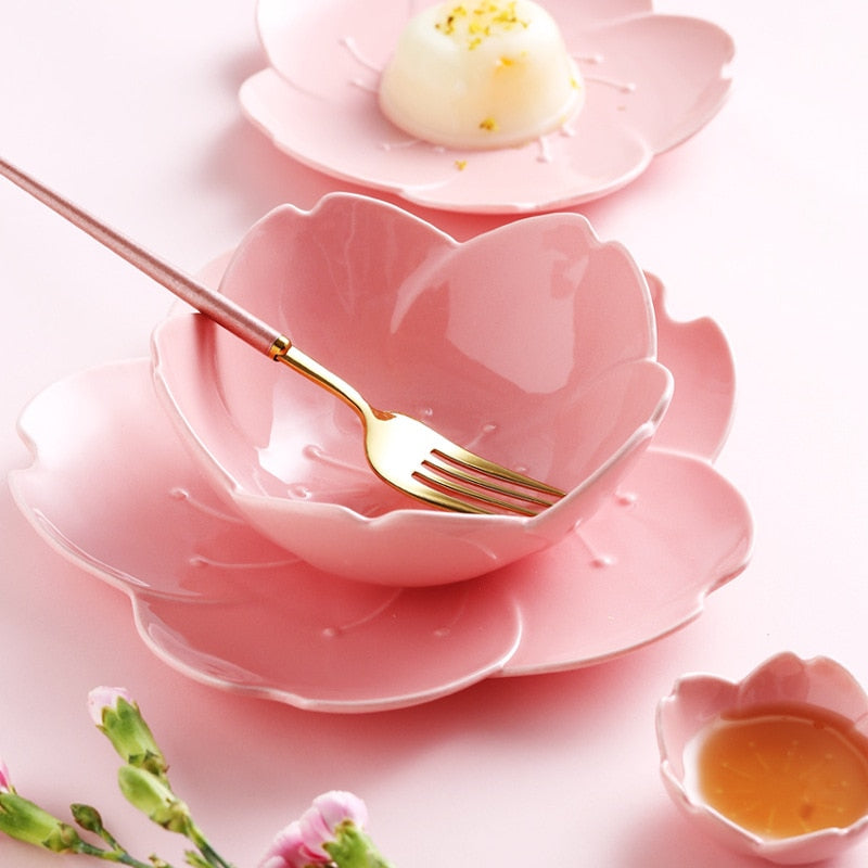 Cherry Blossom Dishes