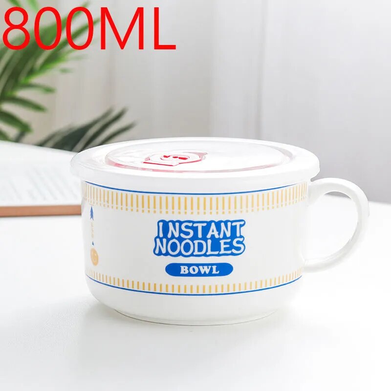 Ceramic Instant Noodles Ramen Bowl