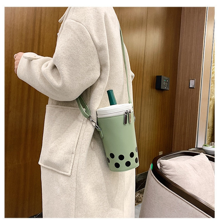 Boba Tea Shoulder Bag