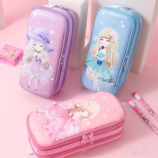 Kawaii Girl Pencil Cases