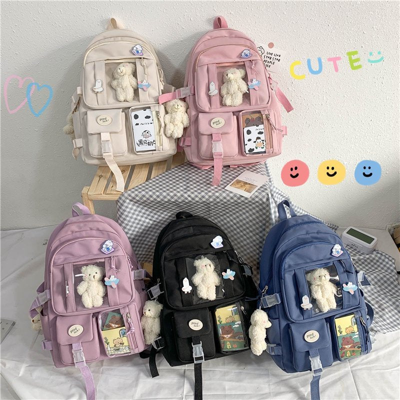 Bear Plush Backpack