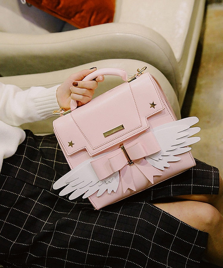 Pink Angel Wings Bag