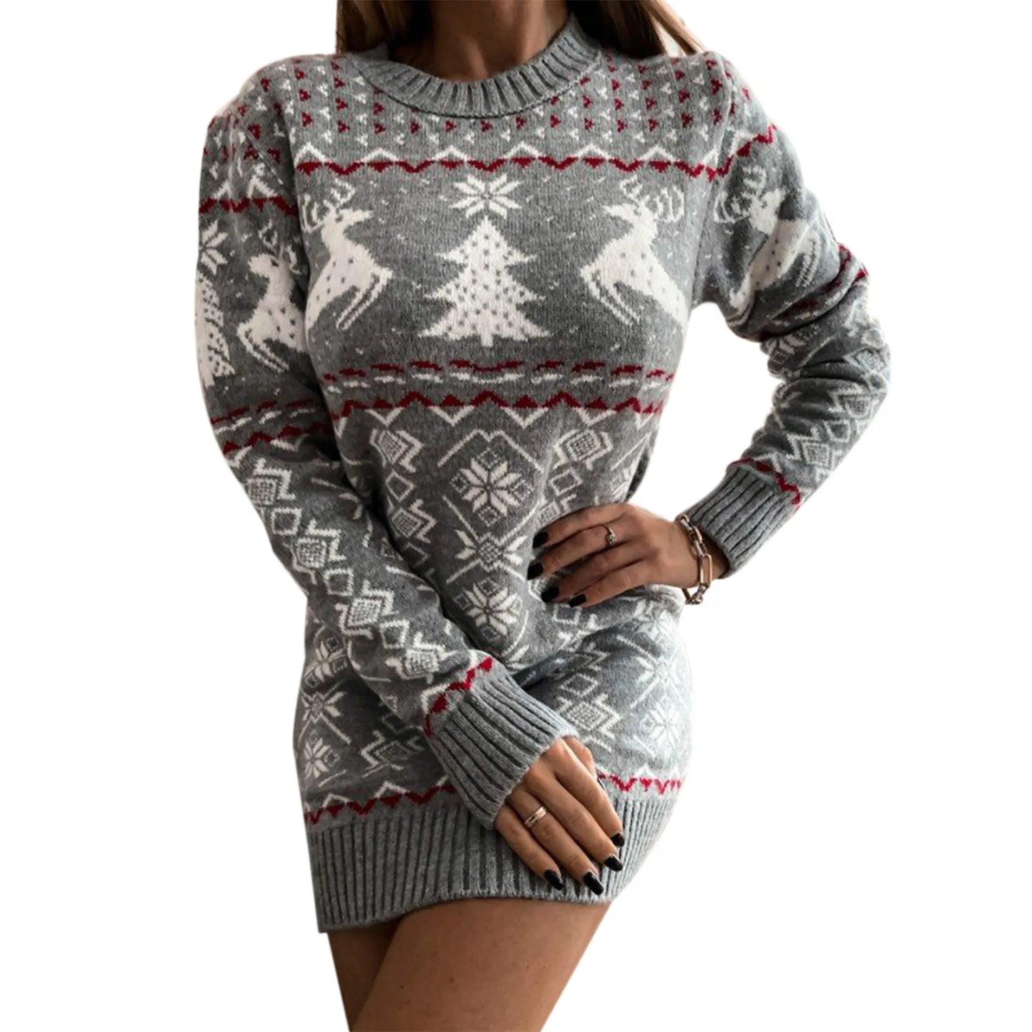 Christmas Sweater Dress