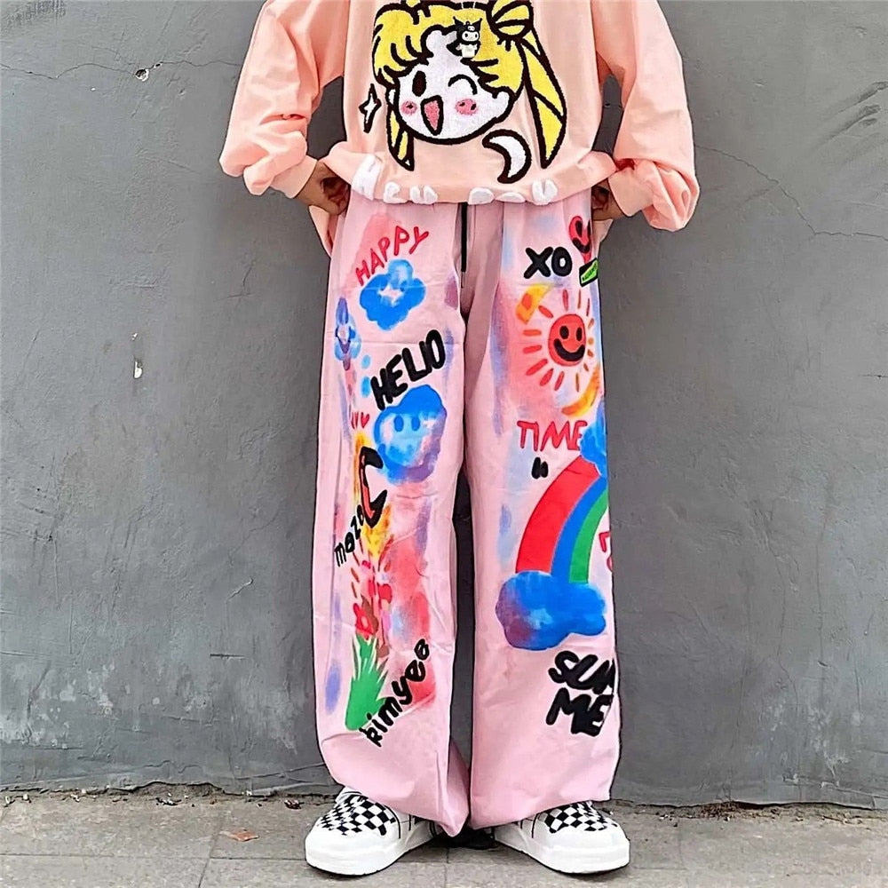 Harajuku Graffiti Pants