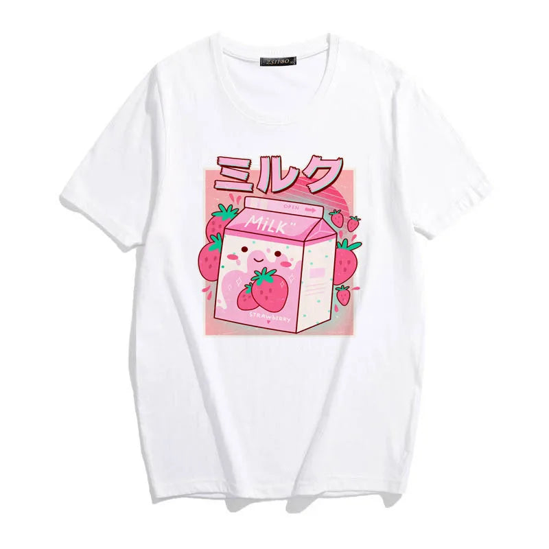 Japanese Strawberry Milk T-Shirt