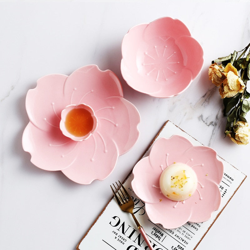 Cherry Blossom Dishes