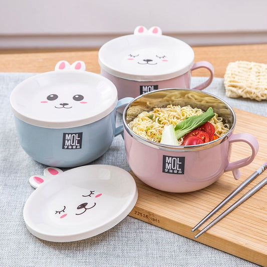 Bunny Ramen Bowls