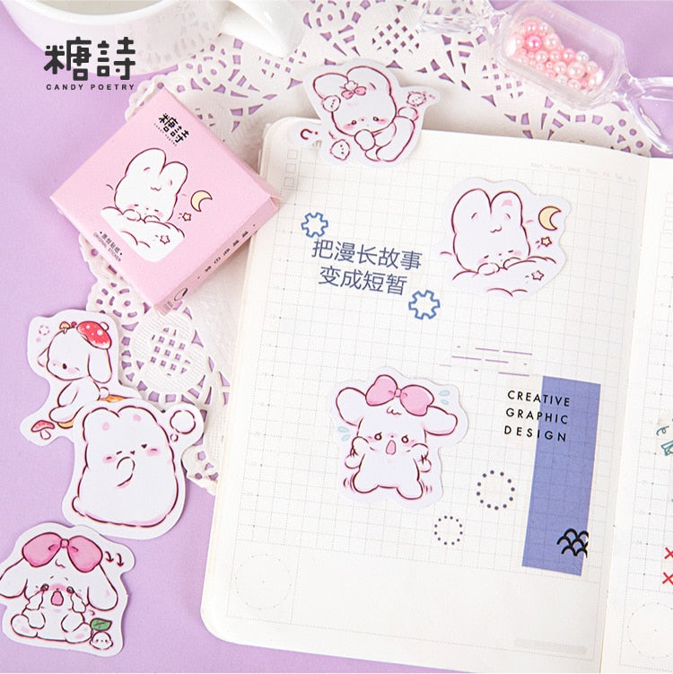 Cute Bunny Stickers