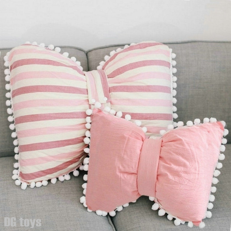 Bow Shaped Decorative Pillows