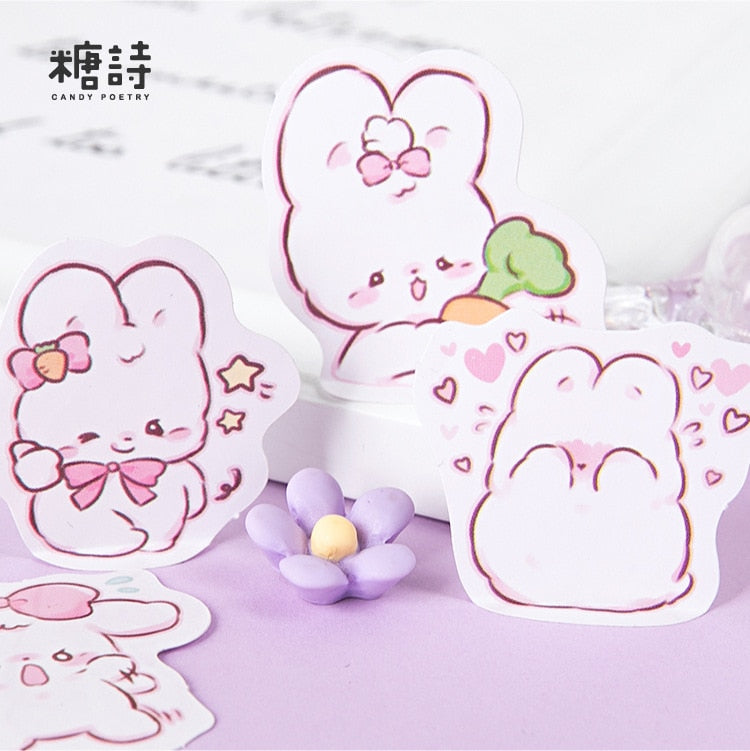 Cute Bunny Stickers