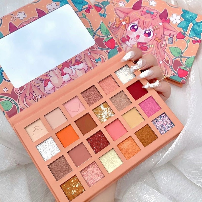 Fuloving Strawberry Eyeshadow Palette