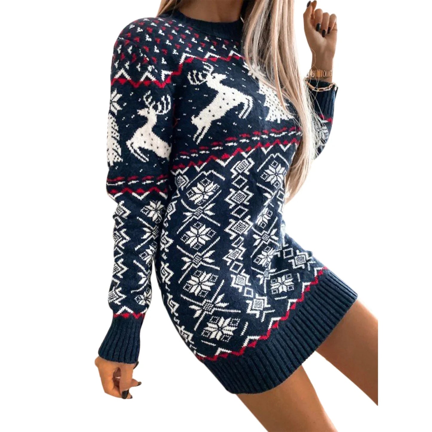 Christmas Sweater Dress