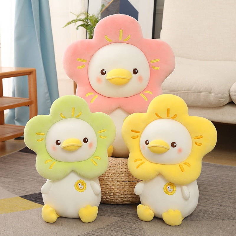 Flower Duck Plushies