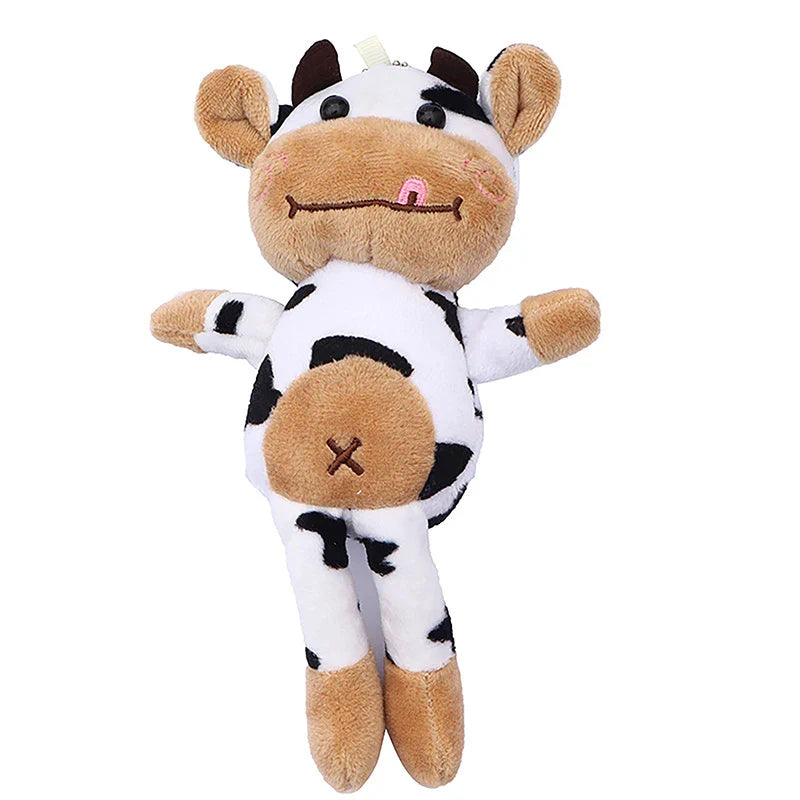 Cow Plush Pendant Keychain