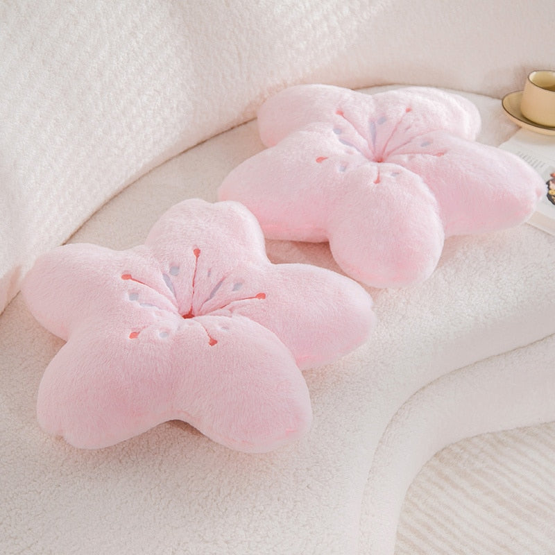 Cherry Blossom Plushie Pillow