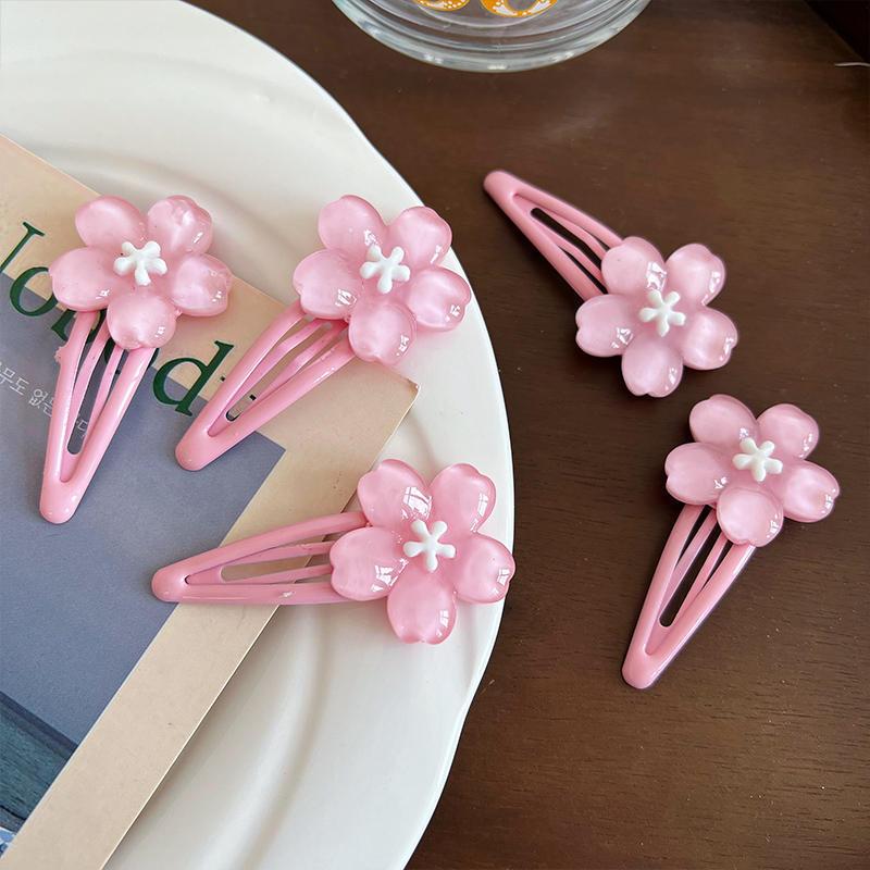 Cherry Blossom Hair Clips