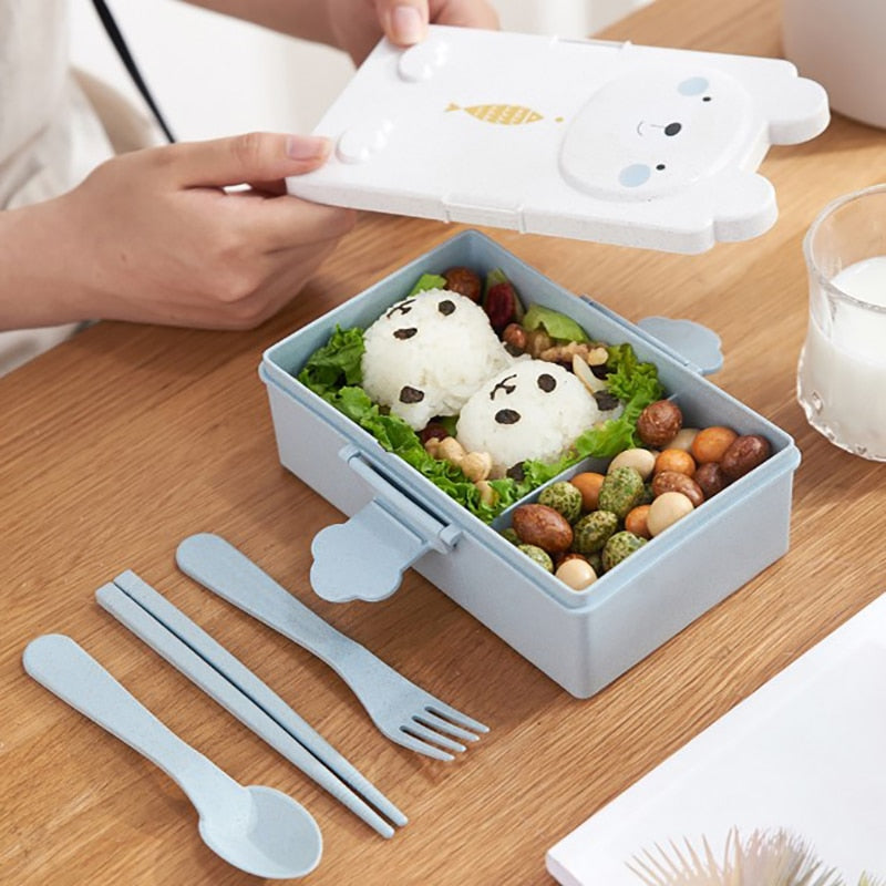 Bunny and Bear Bento Boxes