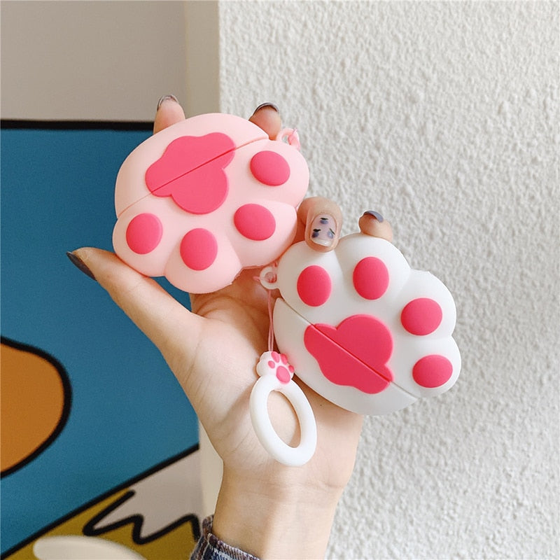 Cat Paw Airpods Case