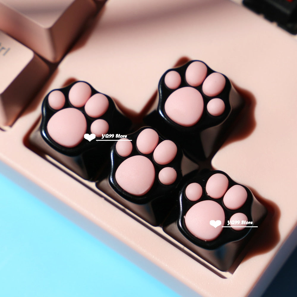 Cat Paw Key Caps