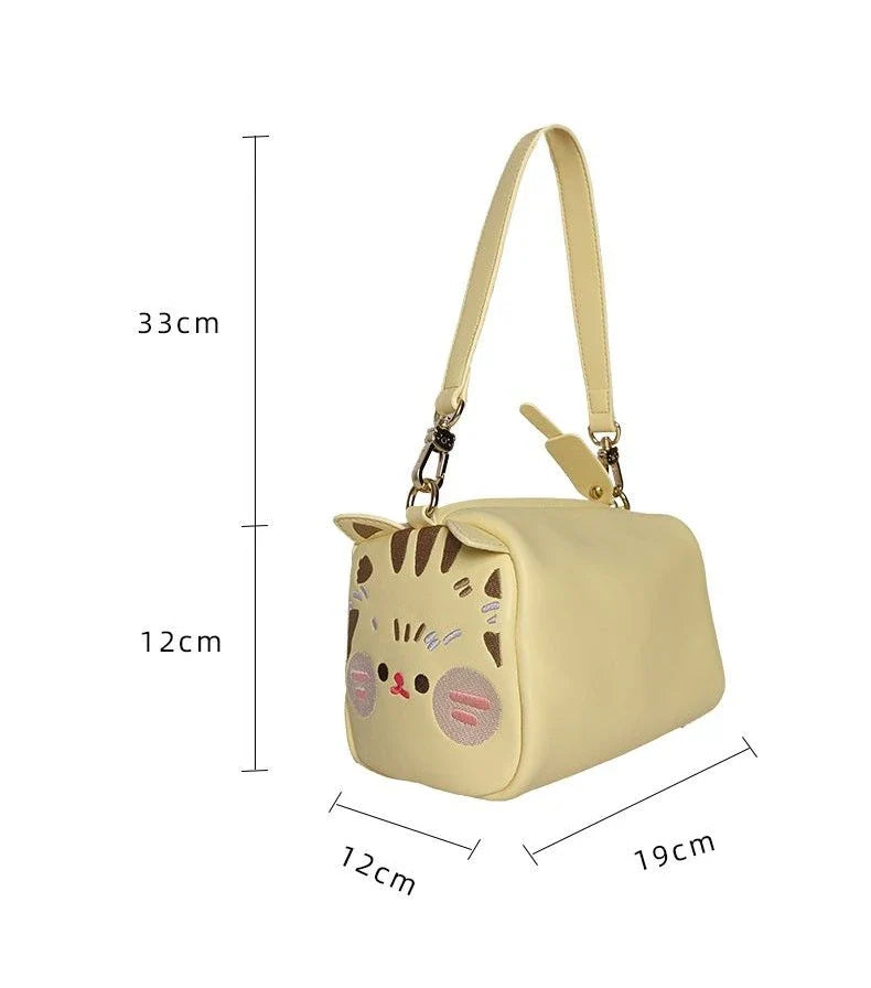 Cute Cat Loaf Crossbody Bags