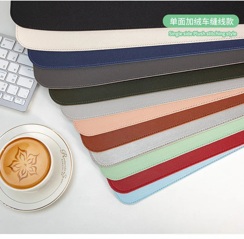 Pastel Leather Desk Pad