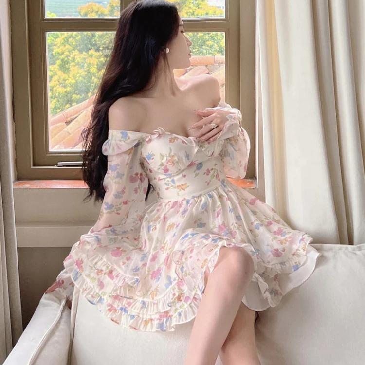 Floral Chiffon Dress