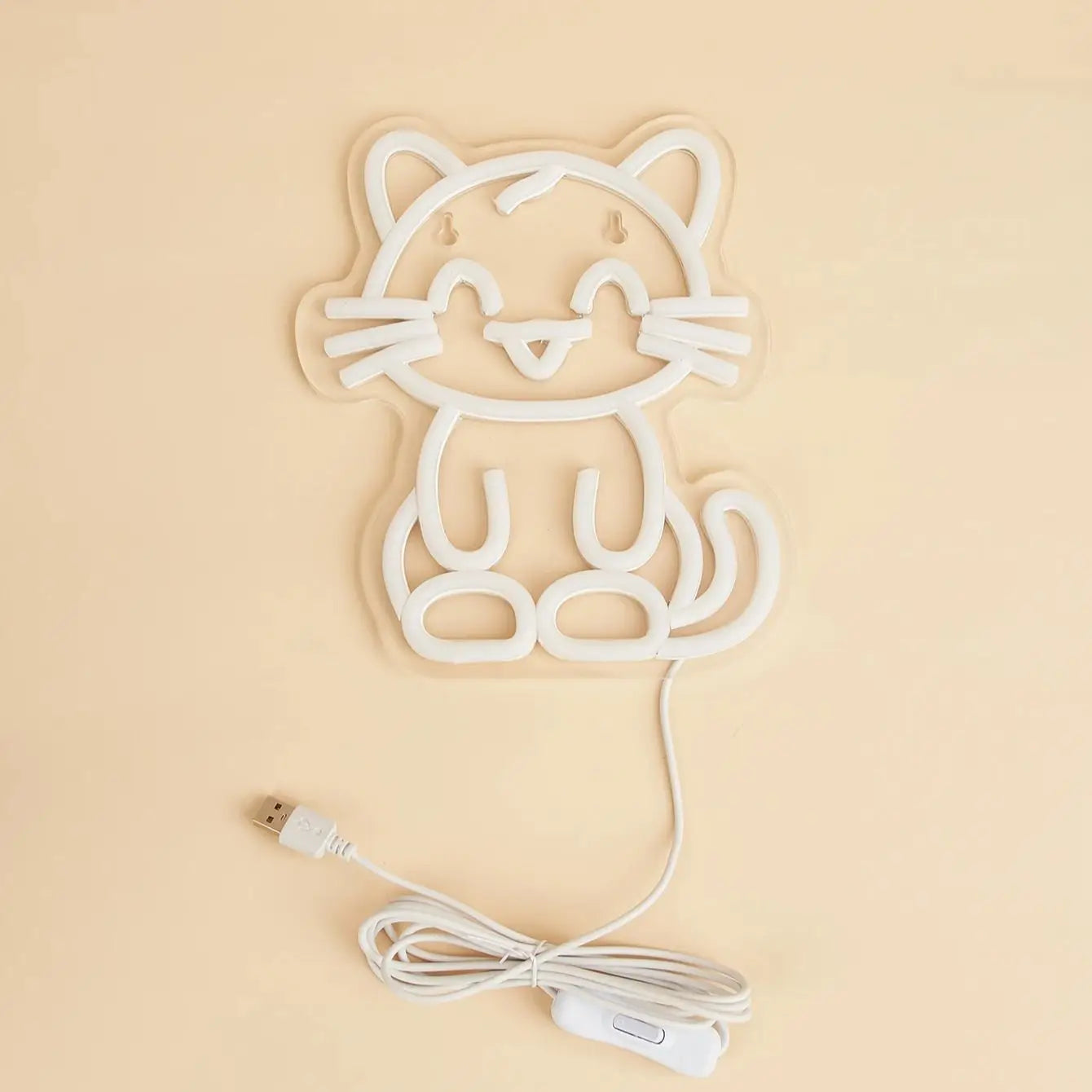 Cute Cat Neon Light