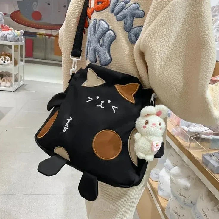 Cat Shaped Messenger Bag