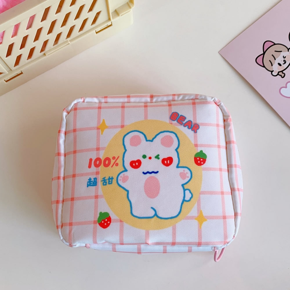 Cute Sanitary Napkin Bag