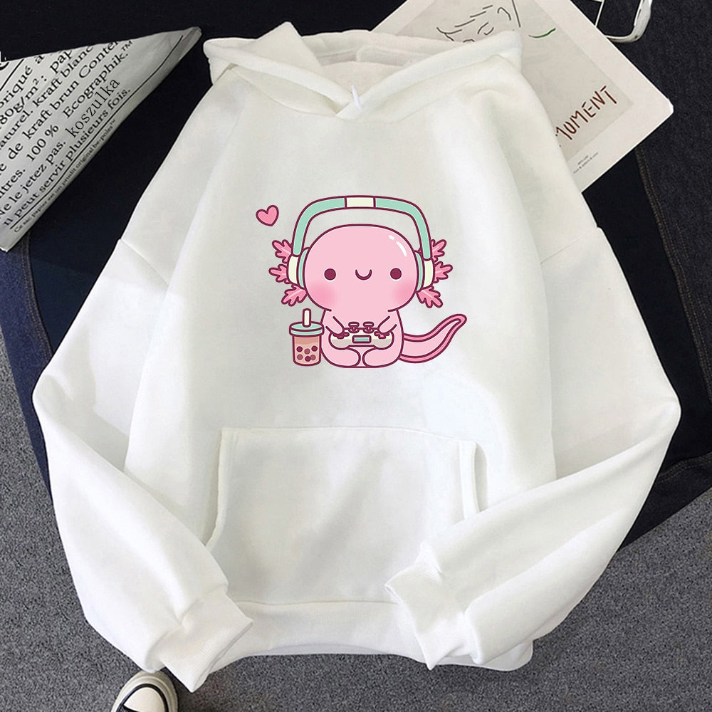 Axolotl Gamer Hoodie