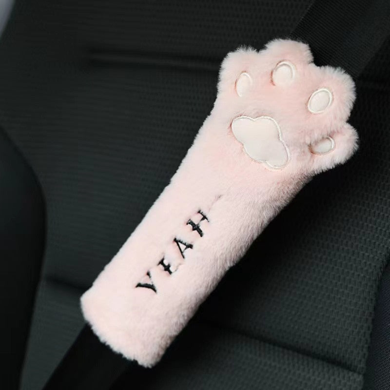 Cat Paw Car Seat Cover Set