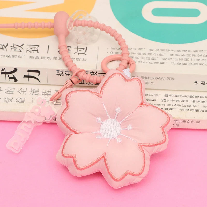 Cherry Blossom Pendant Keychain