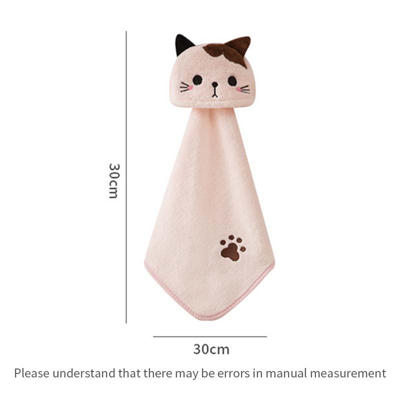 Cat Hand Towels