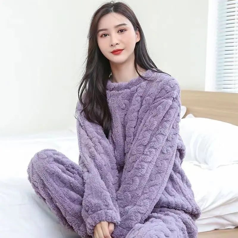 Fluffy Fleece Pajamas