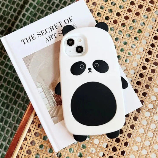 Cute Panda iPhone Case