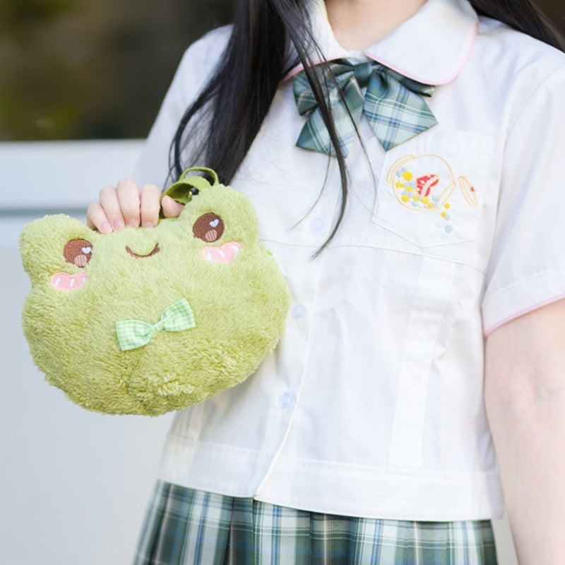 Cute Frog Crossbody Bag