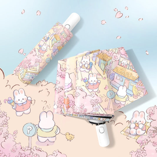 Sakura Town Bunny Umbrella