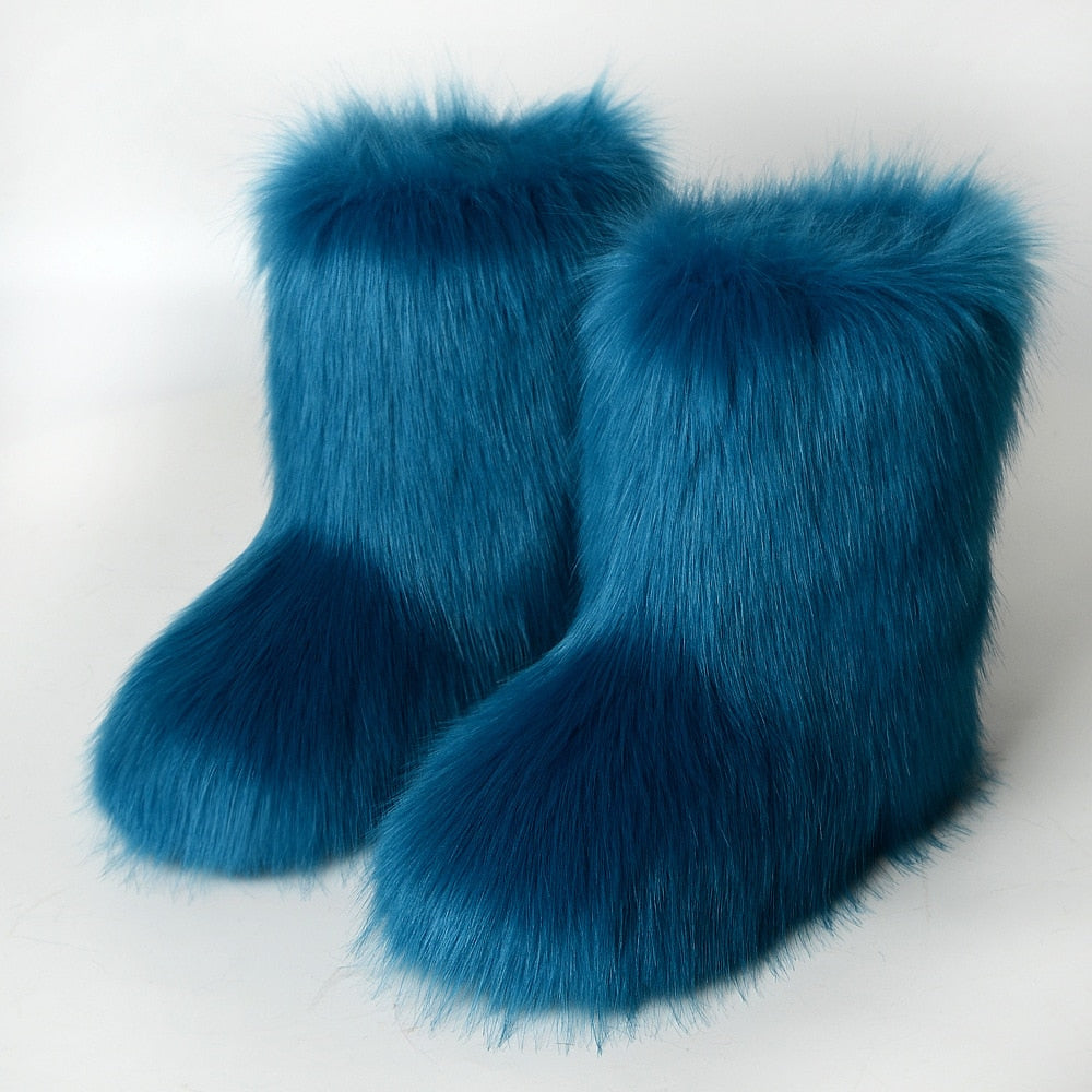 Funky Furry Boots