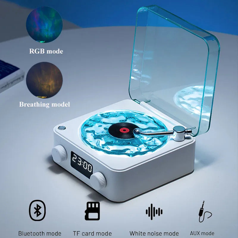 Record Player Shaped Bluetooth Speaker