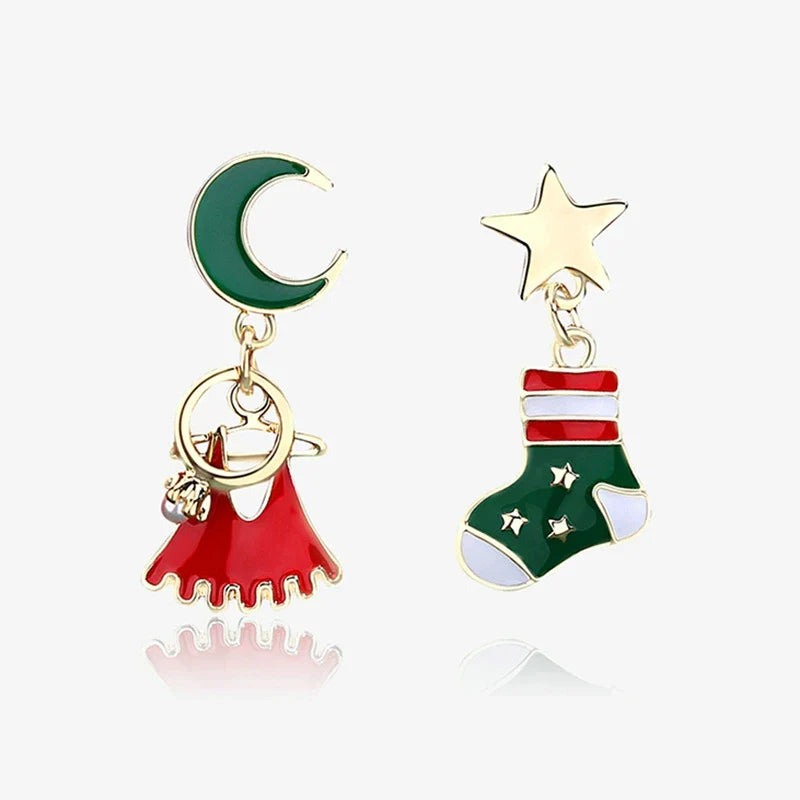 Christmas Drop Earrings