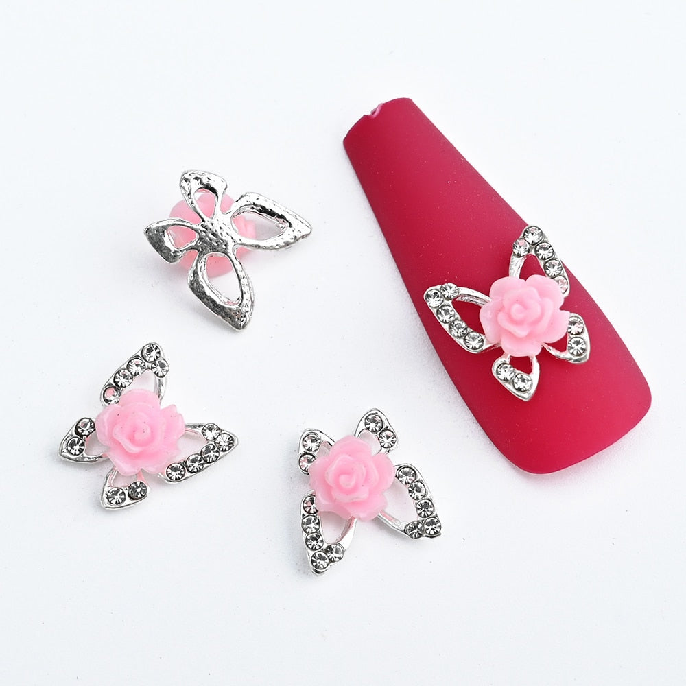 Butterfly Nail Charms