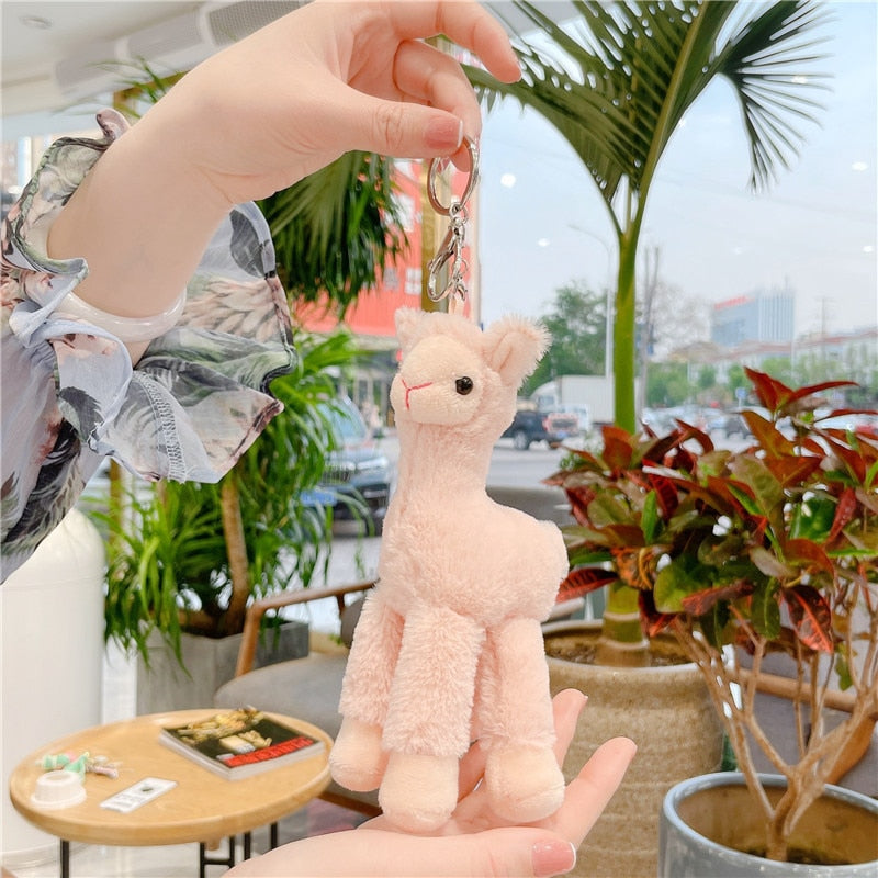 Alpaca Plushie Keychains